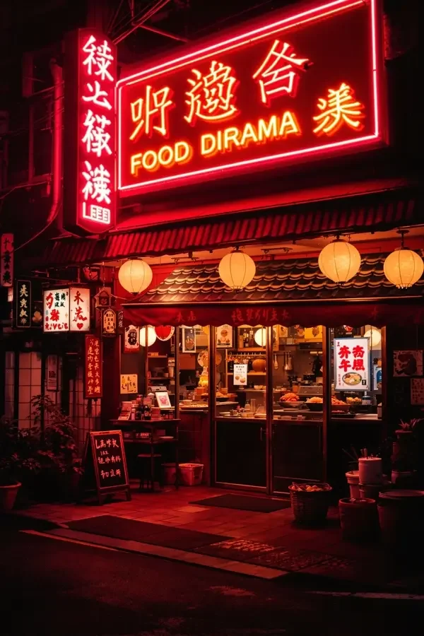 霓虹食堂 海报封面