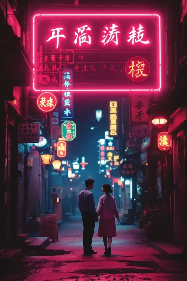霓虹灯下的旧梦 - 红桃剧场 霓虹灯下的旧梦 海报封面